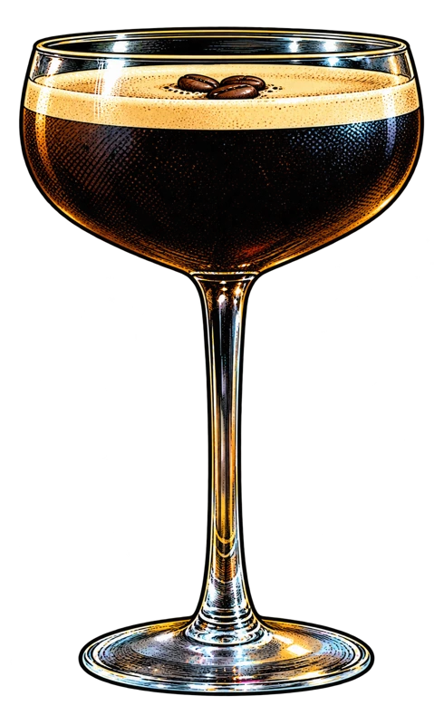 Tegnet Espresso Martini