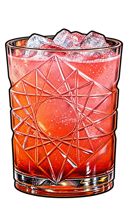 Tegnet Flamingo