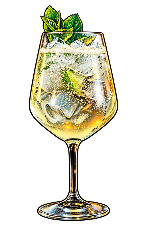 Tegnet Hugo Spritz