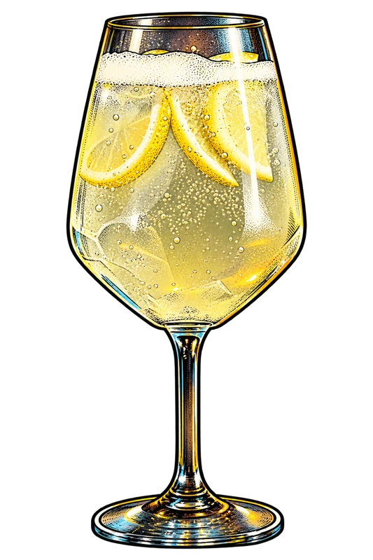 Tegnet Limoncello Spritz