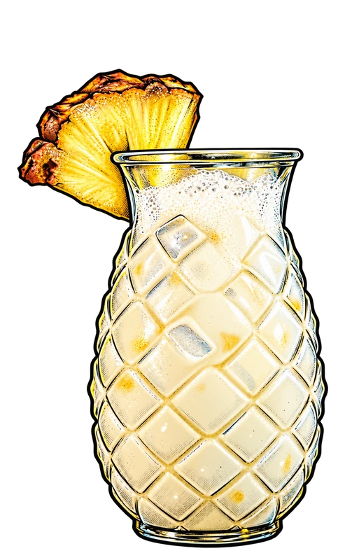 Tegnet Piña Colada