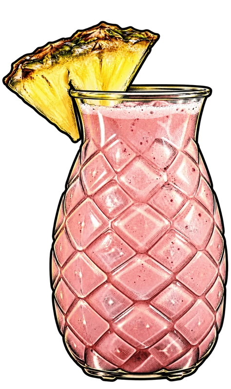 Tegnet Tiki Colada