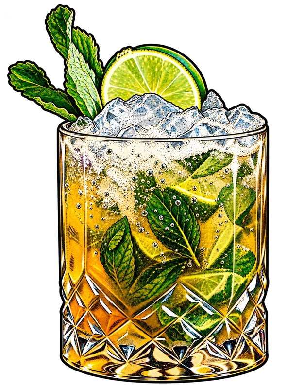 Tegnet Virgin Mojito 0,0